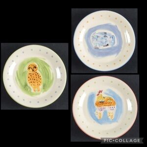 Pfaltzgraff Pistoulet Set of 3 Bread and Butter Plates